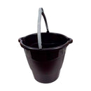 Balde plástico preto 10L