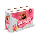 Papel higiênico folha dupla (Superpel)