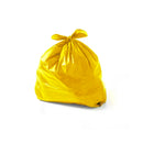Saco de lixo amarelo reforçado 100 unidades