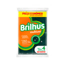 Esponja pacote com 4 unidades (Brilhus)
